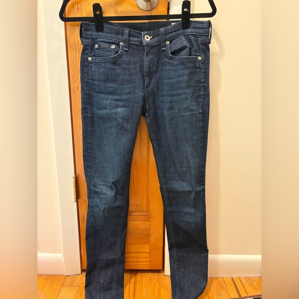Rag & Bone Blue Skinny Jean